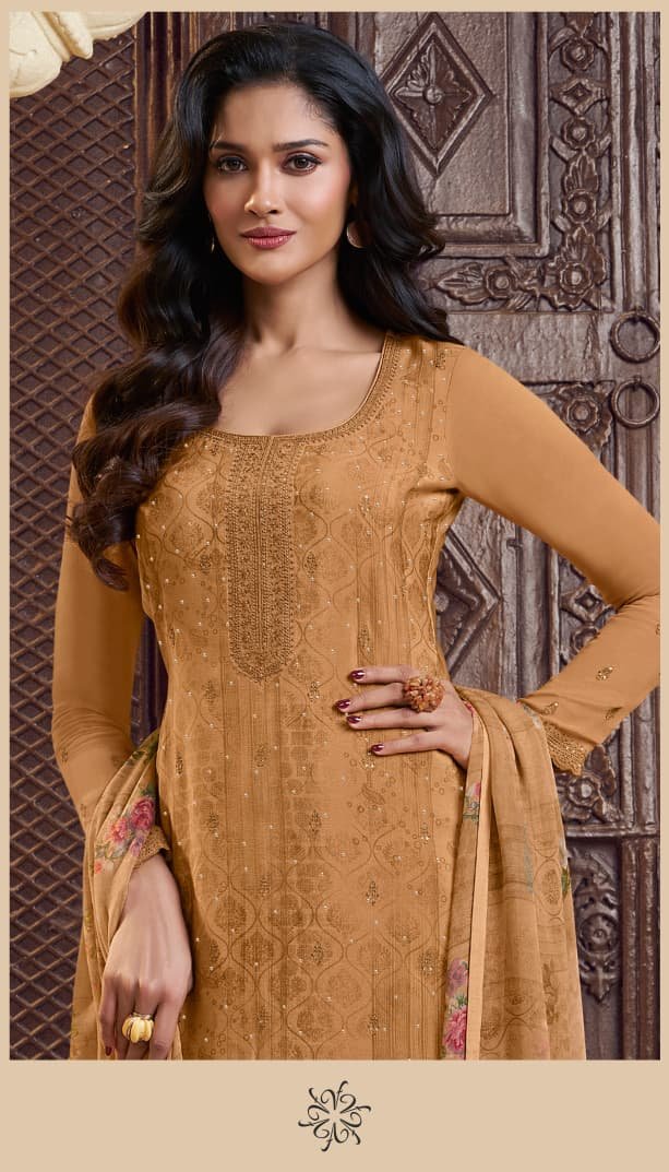 VINAY FASHION SILKINA - ROYAL CREPE 48 Unstitched Set - Image 4